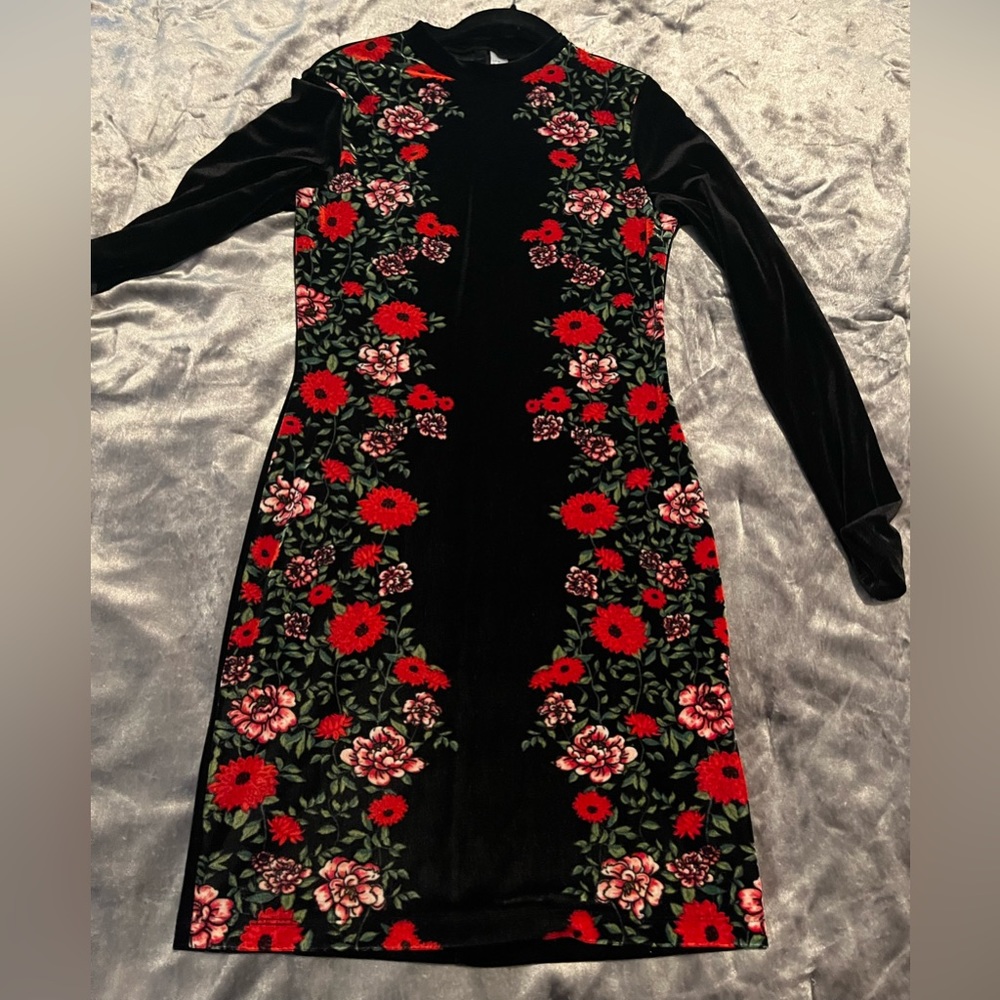 H&M dress with floral detail